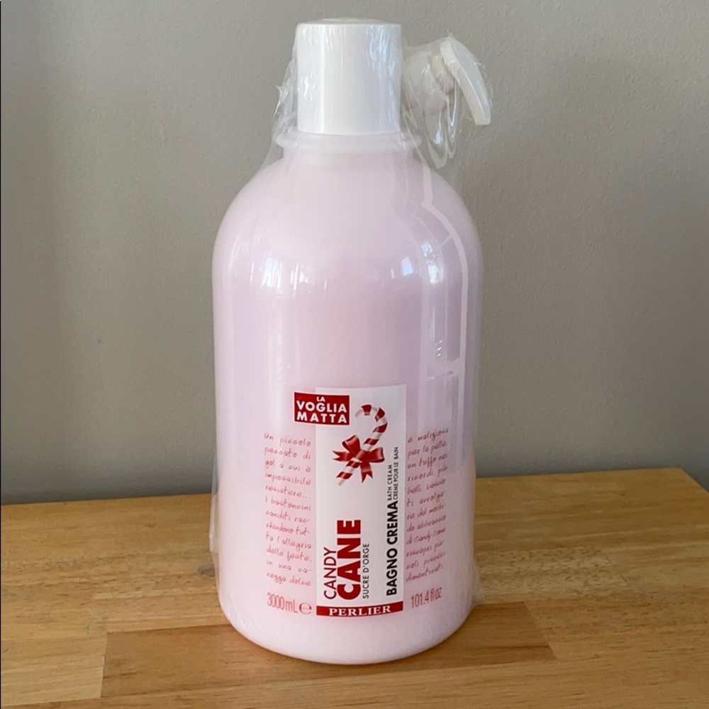 Perlier Candy Cane Bath Creme Shower 101.4oz
